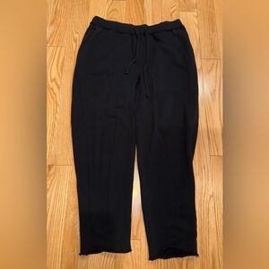 Eileen Fisher Organic Cotton French Terry Straight Sweatpants